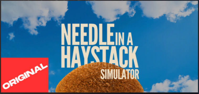 Needle In A Haystack Simulator Steam art with Original badge